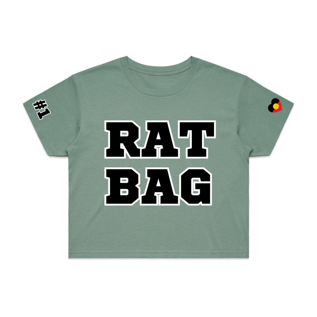 #1 Rat Bag Adult Crop Tee