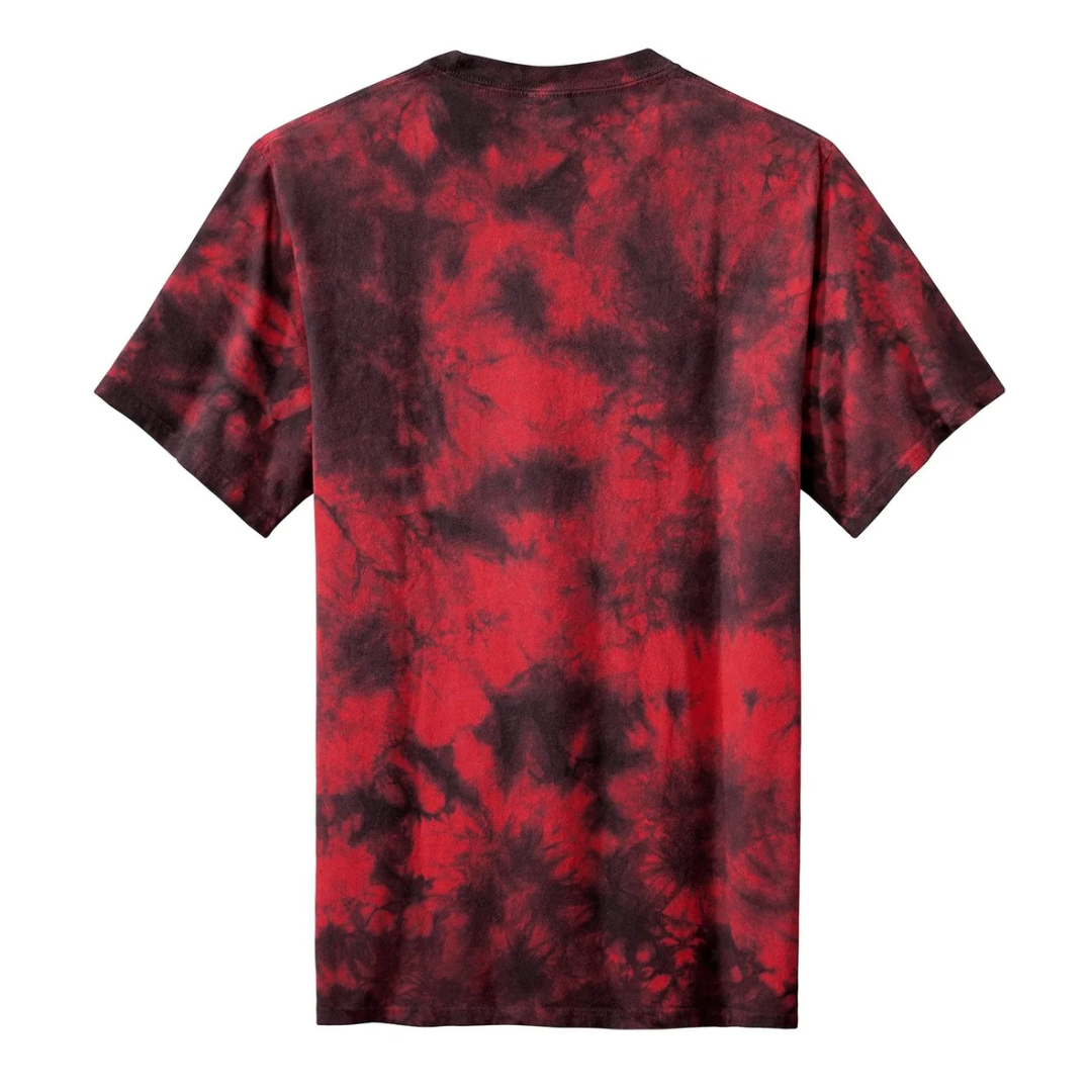 Aboriginal Heart Flag Tie Dye Adult Tee