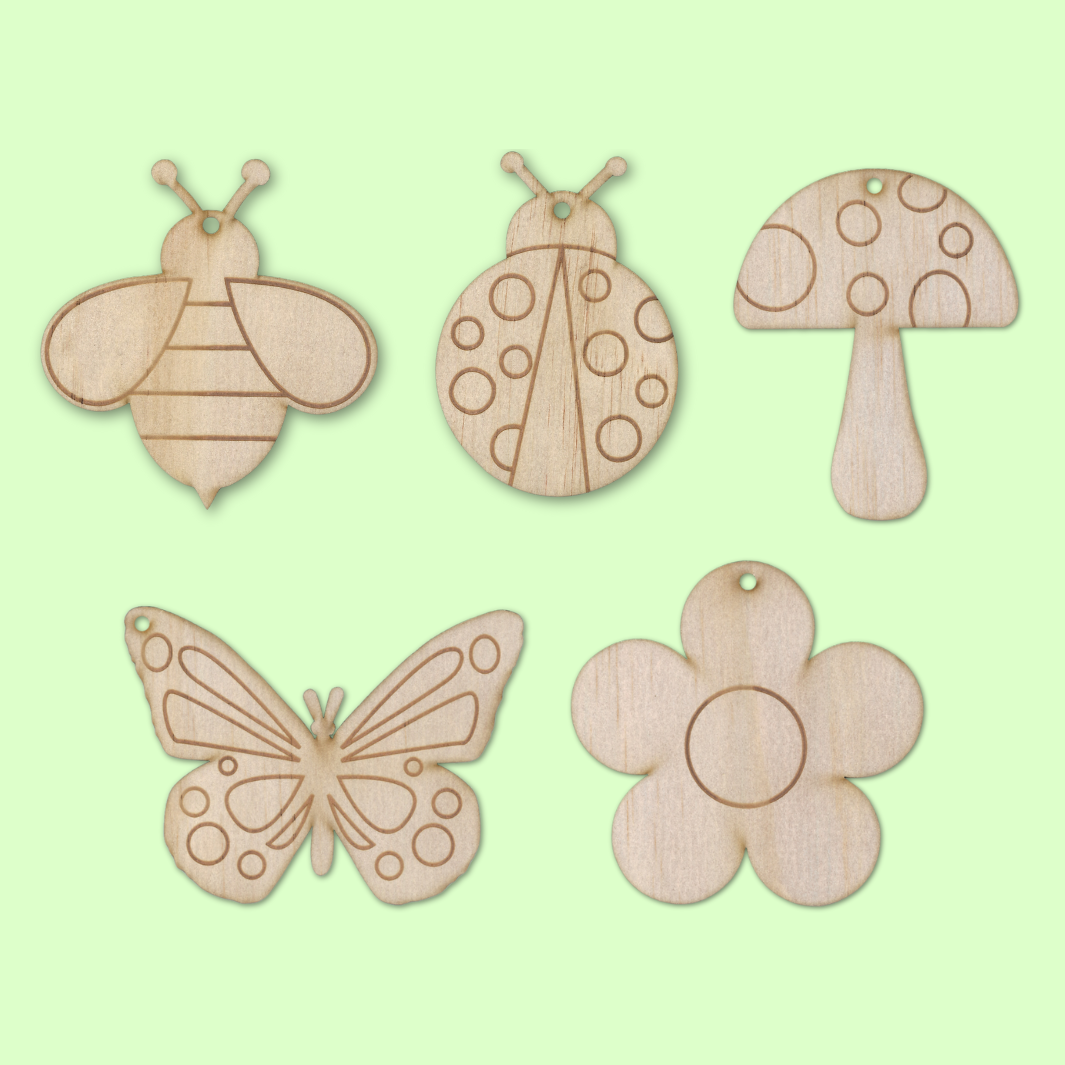 DIY Enchanted Garden Wooden Colour in Kit