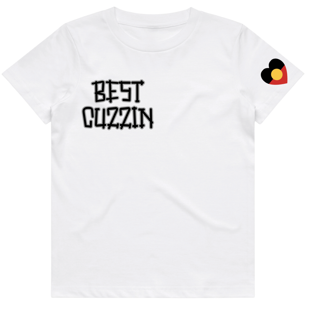 Best Cuzzin Tee - White