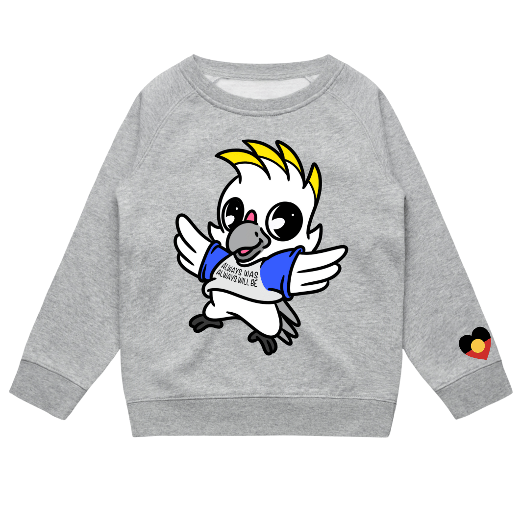 Kiera the Cockatoo Character Crewneck Sweater