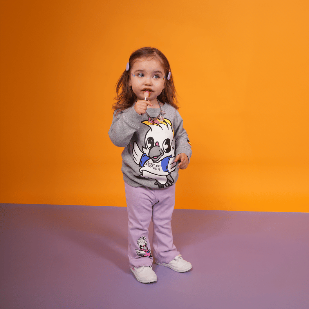 Kiera the Cockatoo Character Crewneck Sweater