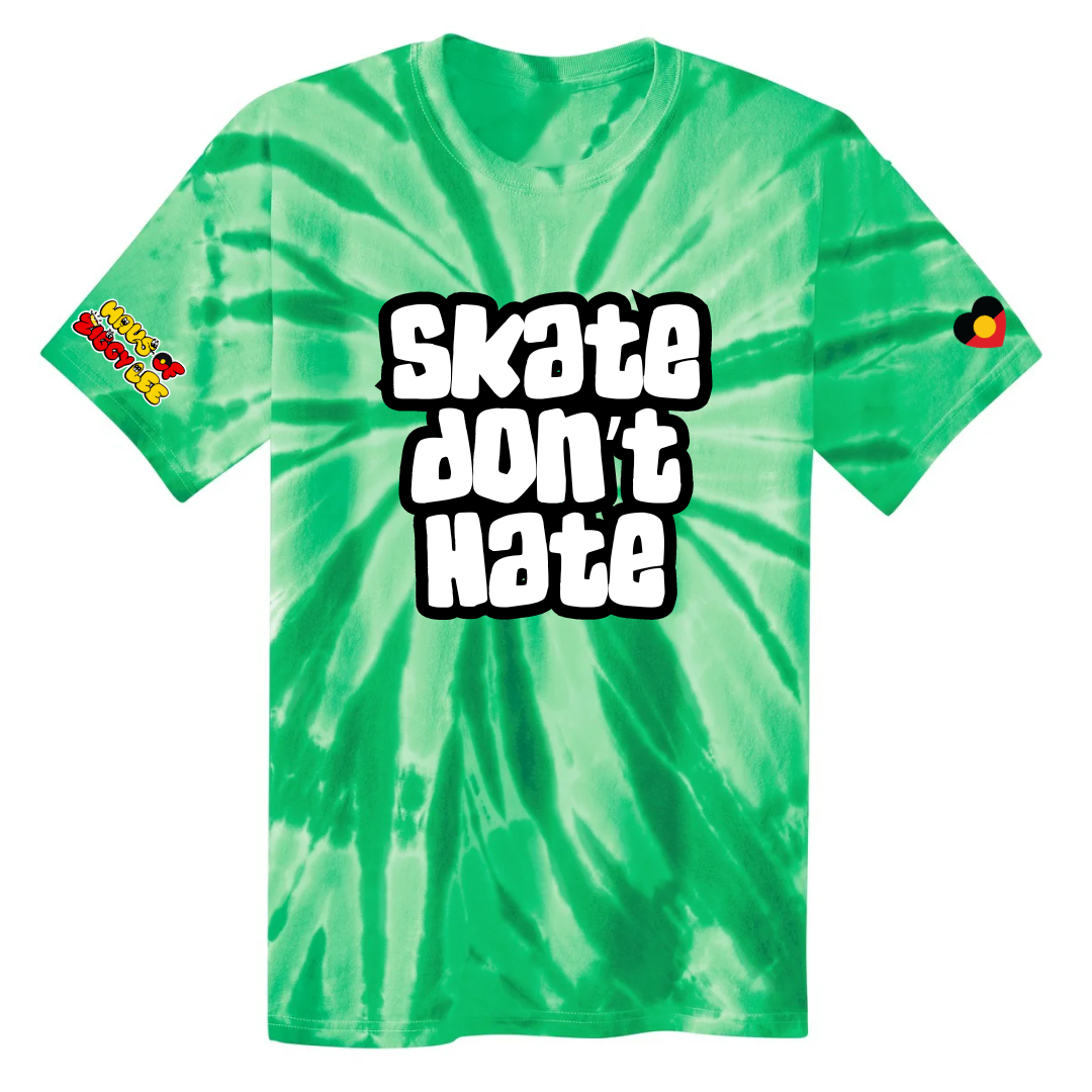 Skate Don't Hate Tie Dye Tee