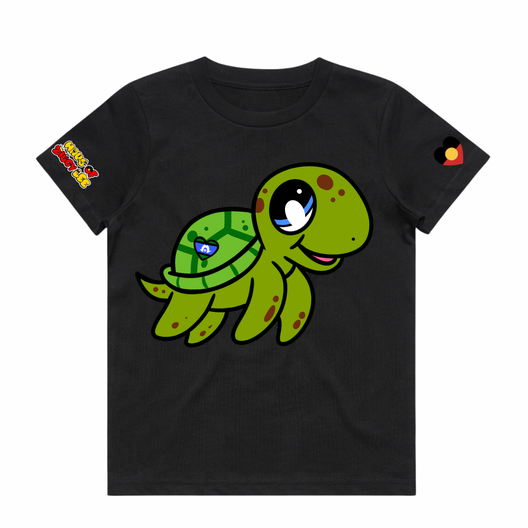 Malui the Turtle Character Tee - Pre-order