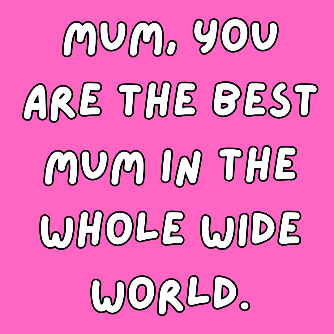 World's Best Mum Greeting Card