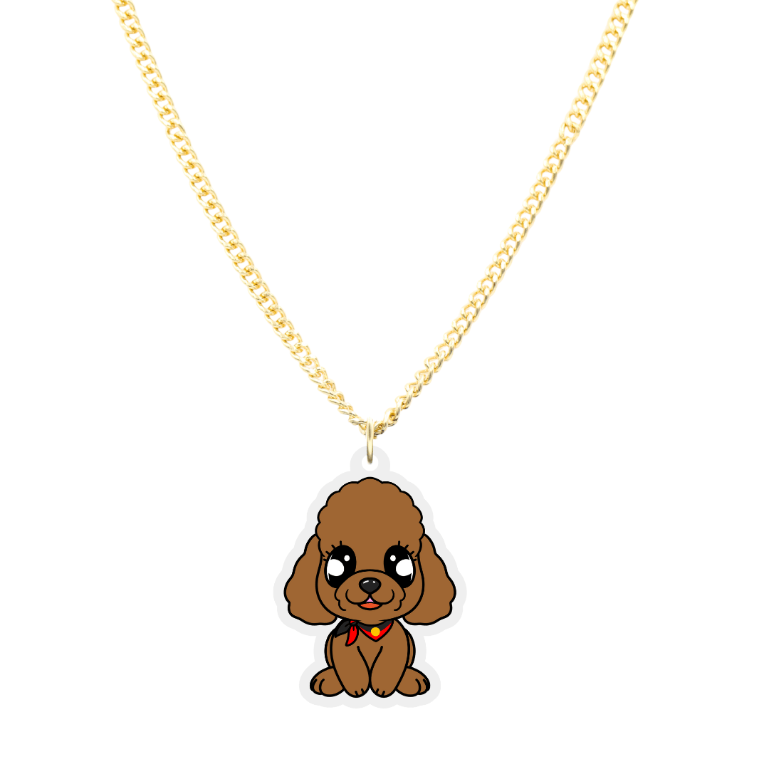 Haus of Ziggy Lee x Haus of Dizzy 'King Brown the Cavoodle' Necklace