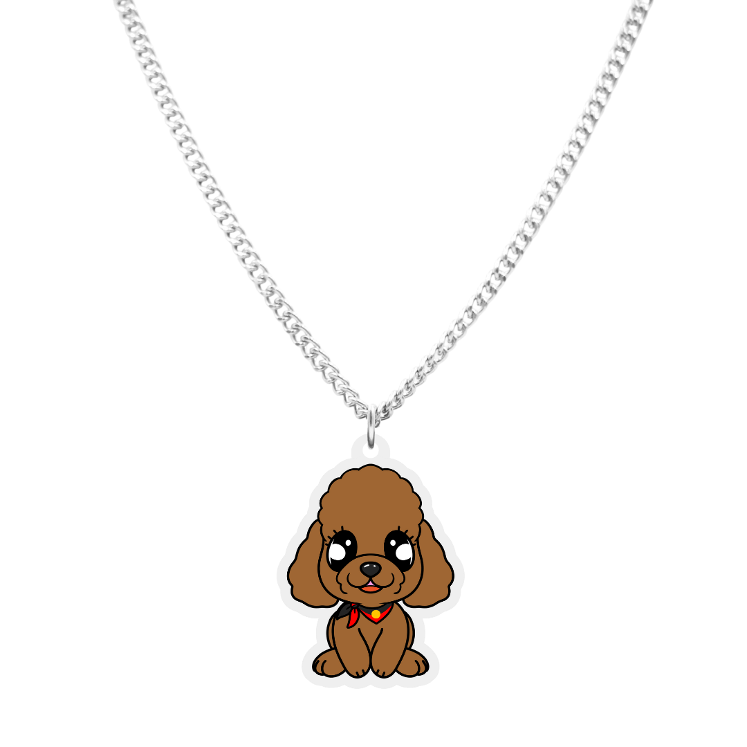 Haus of Ziggy Lee x Haus of Dizzy 'King Brown the Cavoodle' Necklace