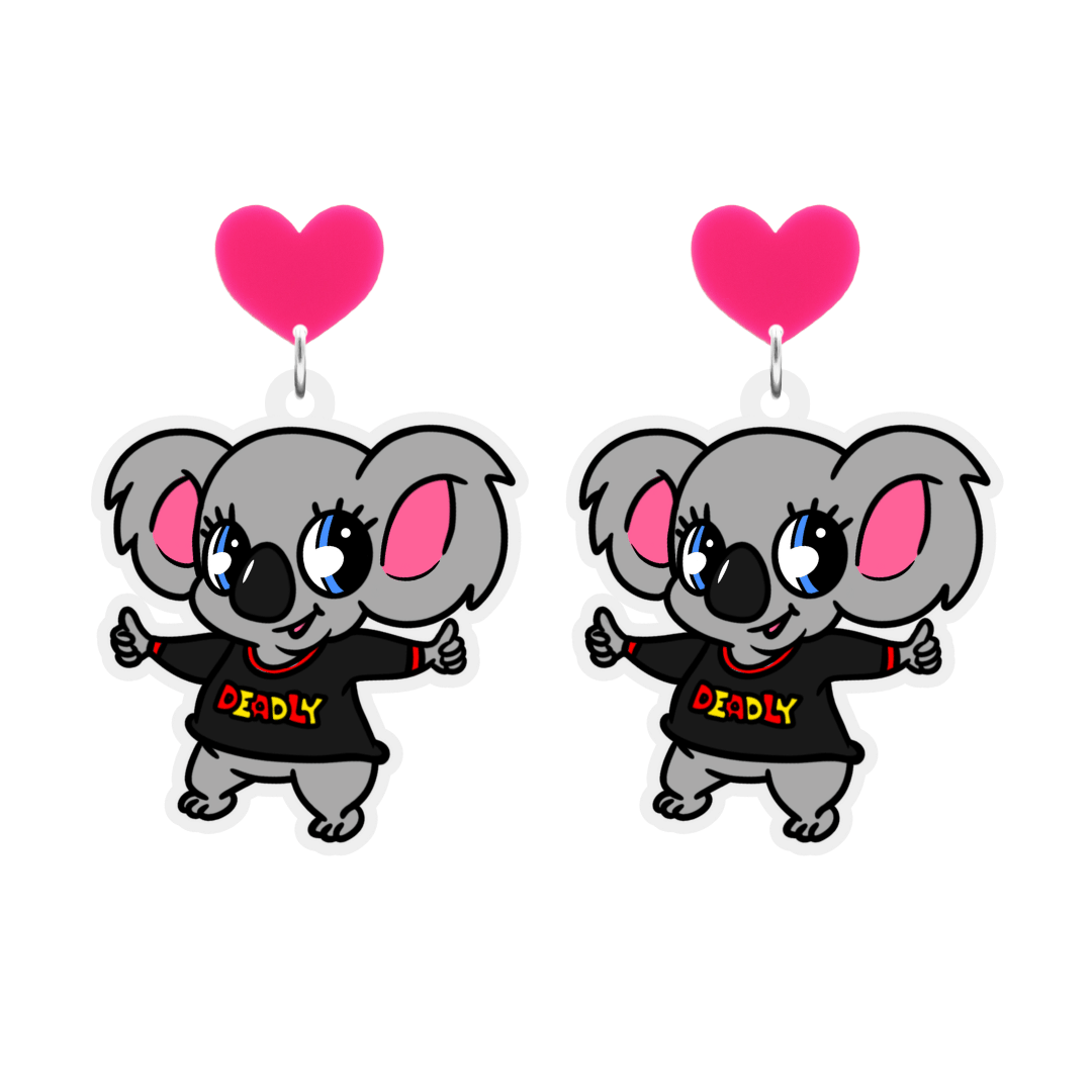 Haus of Ziggy Lee x Haus of Dizzy 'Kirra the Koala' Earrings