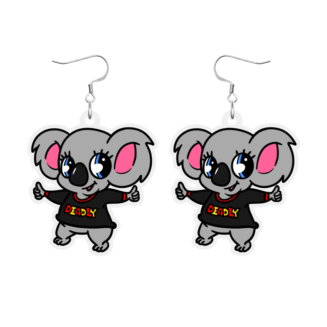 Haus of Ziggy Lee x Haus of Dizzy 'Kirra the Koala' Earrings