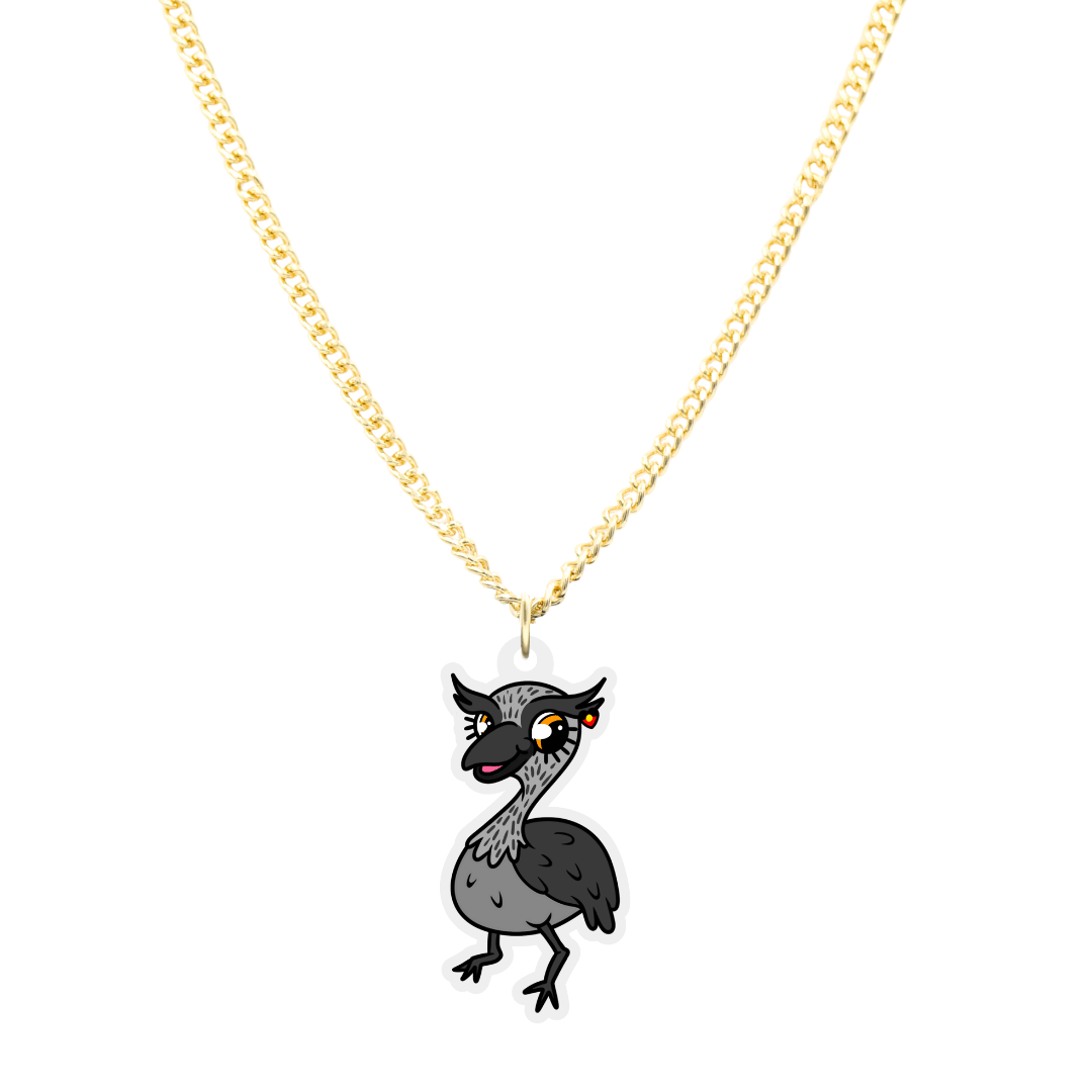 Haus of Ziggy Lee x Haus of Dizzy 'Lowanna the Emu' Necklace