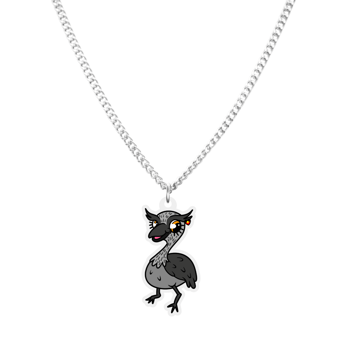 Haus of Ziggy Lee x Haus of Dizzy 'Lowanna the Emu' Necklace