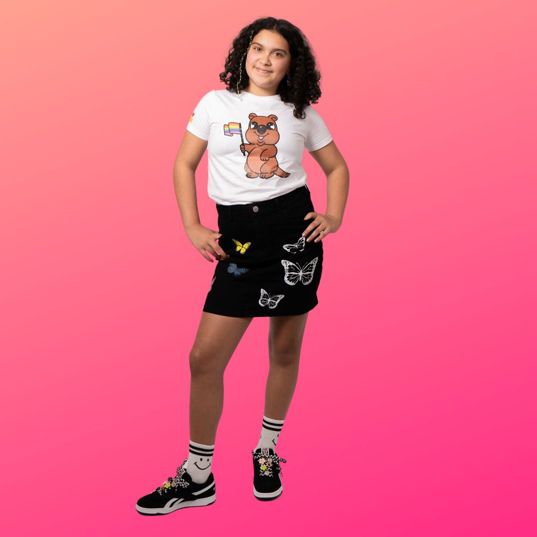 Maali the Queer Quokka Character Tee