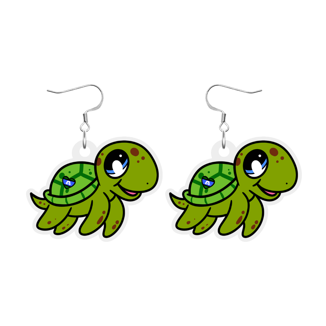 Haus of Ziggy Lee x Haus of Dizzy 'Malui the Turtle' Earrings