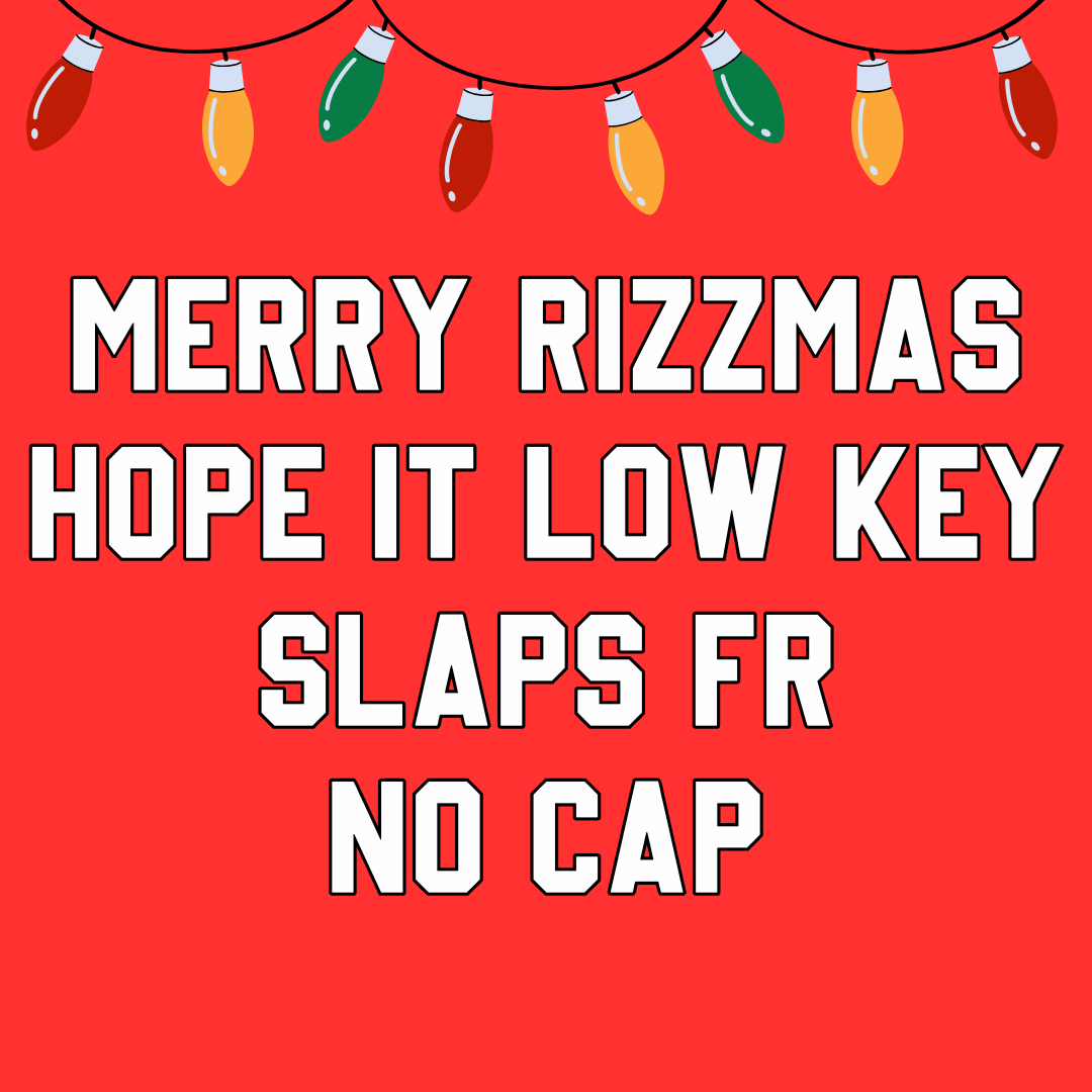 haus of ziggy lee merry rizzmas greeting cards